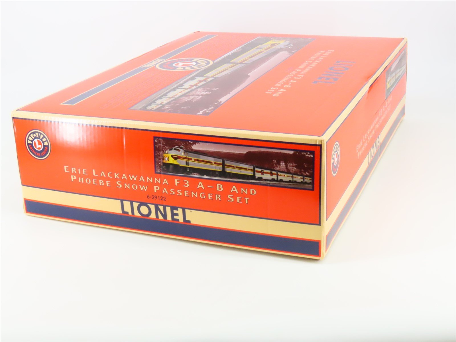 O Gauge 3-Rail Lionel 6-29122 EL Phoebe Snow F3A/B Diesel Passenger Set w/ Sound