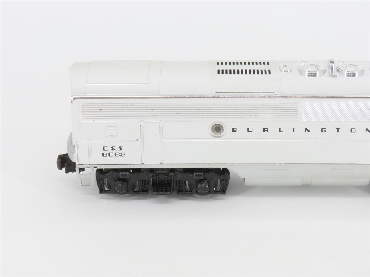O Gauge 3-Rail Lionel 6-8062 C&amp;S Burlington F3B Diesel Locomotive #8062