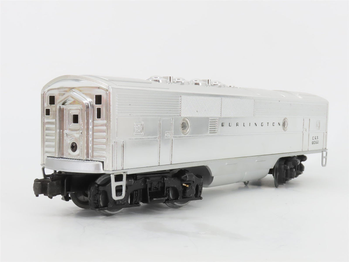O Gauge 3-Rail Lionel 6-8062 C&amp;S Burlington F3B Diesel Locomotive #8062