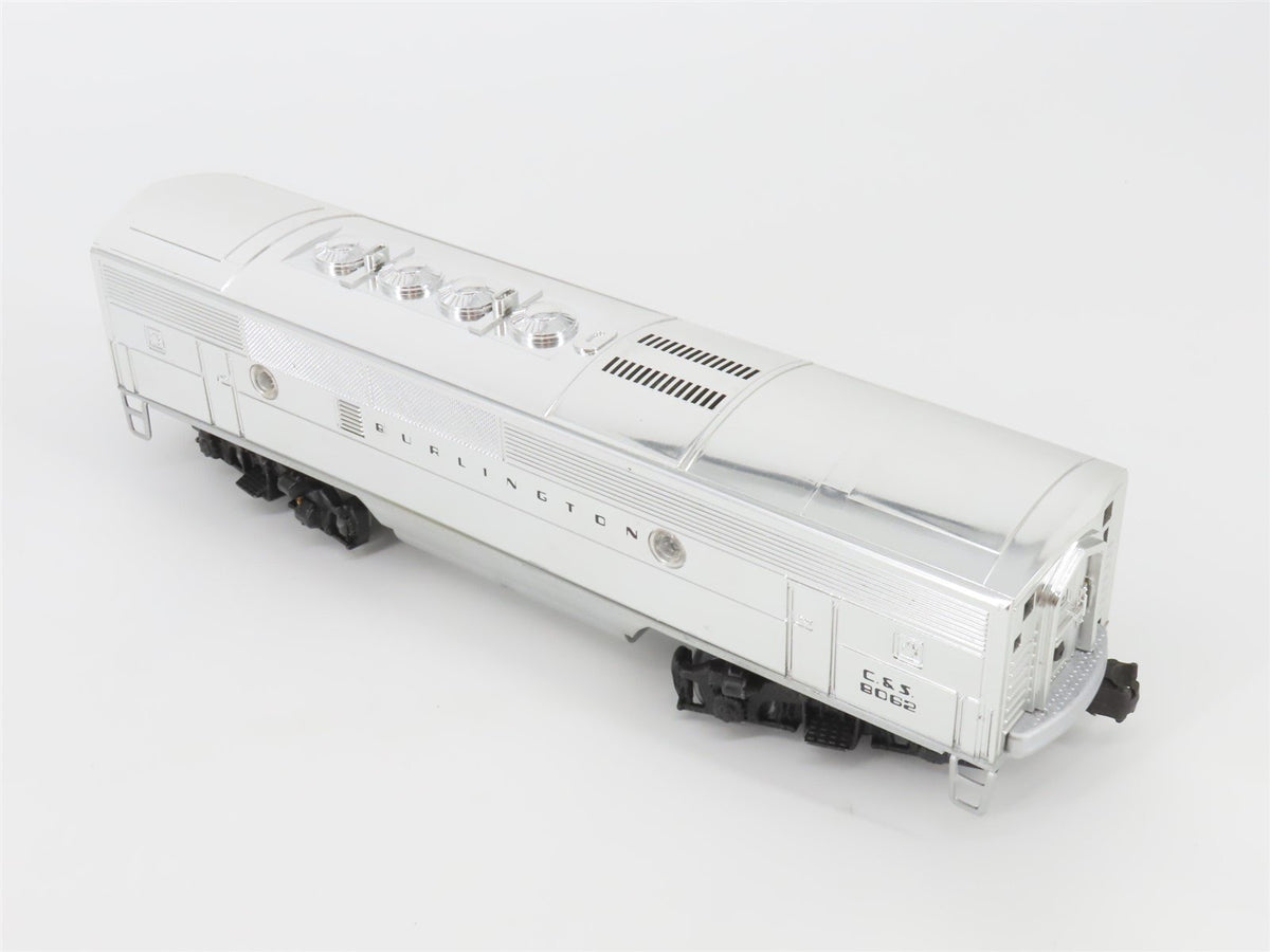O Gauge 3-Rail Lionel 6-8062 C&amp;S Burlington F3B Diesel Locomotive #8062