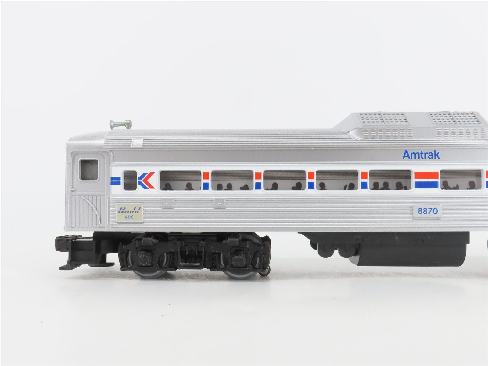 O27 Gauge 3-Rail Lionel 6-8870 AMTK Amtrak Budd RDC-1 Diesel - Unpowered