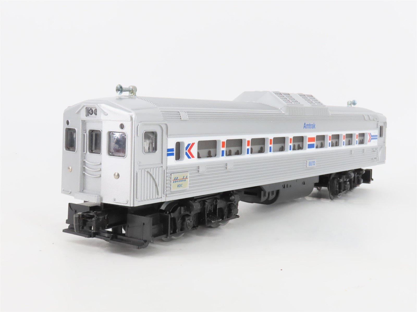 O27 Gauge 3-Rail Lionel 6-8870 AMTK Amtrak Budd RDC-1 Diesel - Unpowered