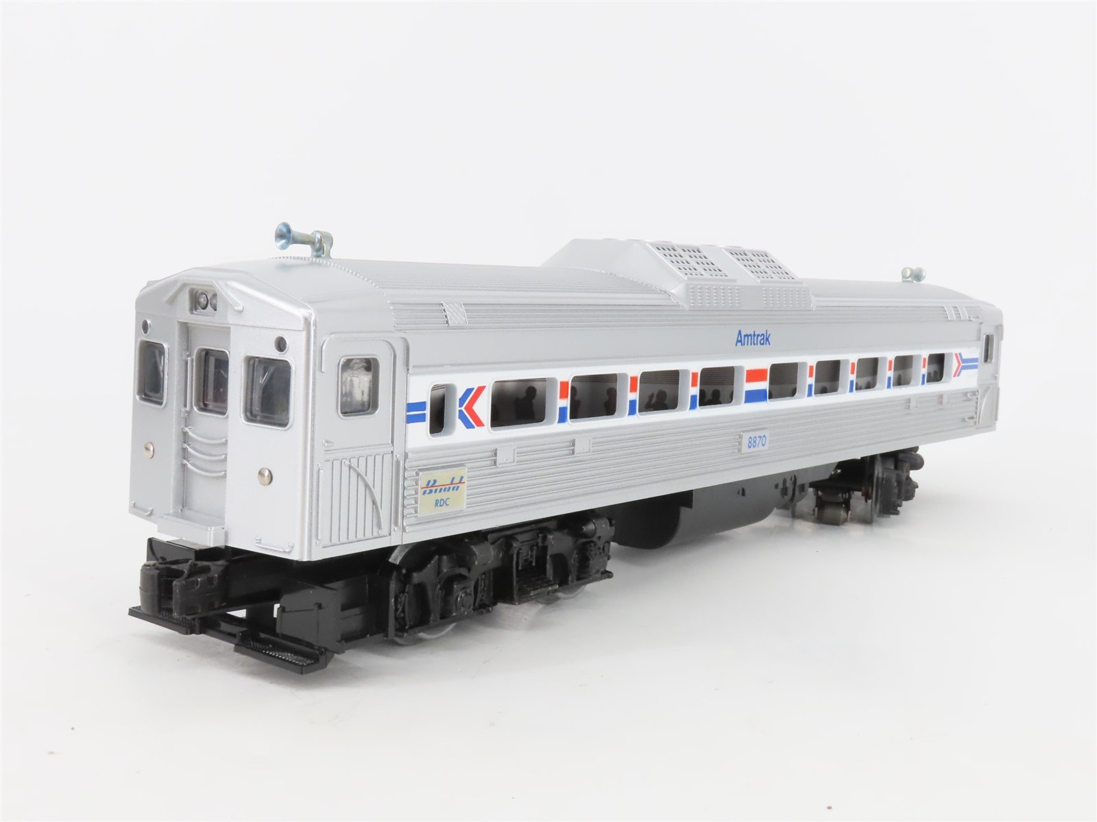 O27 Gauge 3-Rail Lionel 6-8870 AMTK Amtrak Budd RDC-1 Diesel - Unpowered