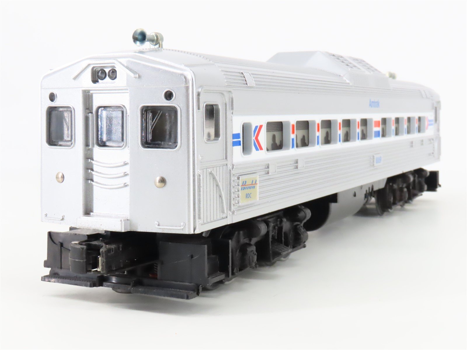 O27 Gauge 3-Rail Lionel AMTK Amtrak Budd RDC-1 Rail Diesel Car #8869 - Unpowered
