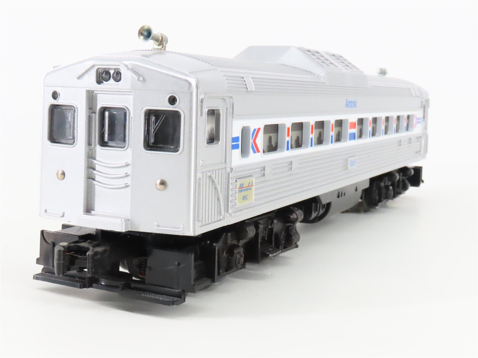 O27 Gauge 3-Rail Lionel AMTK Amtrak Budd RDC-1 Rail Diesel Car #8869 - Unpowered