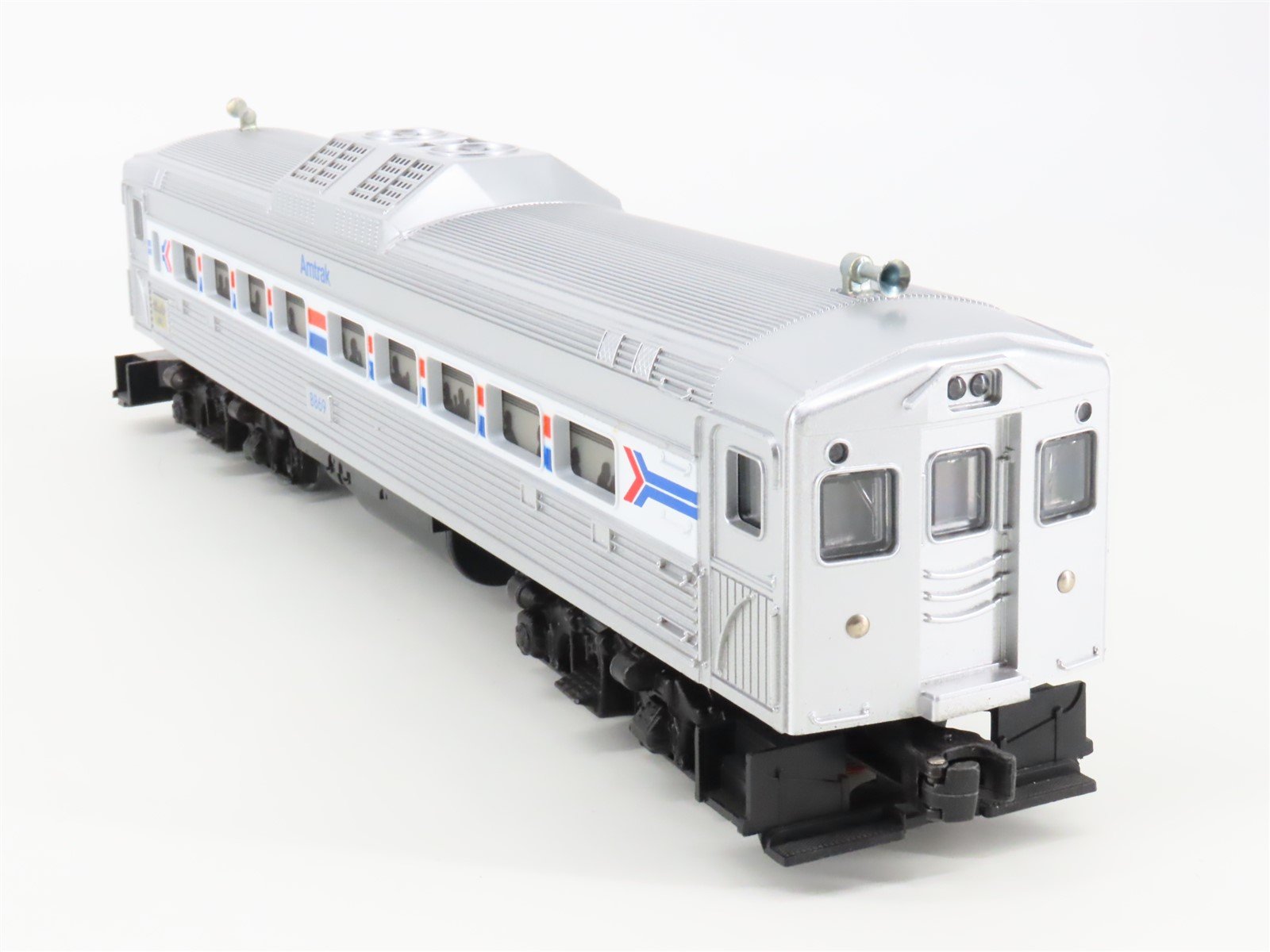 O27 Gauge 3-Rail Lionel AMTK Amtrak Budd RDC-1 Rail Diesel Car #8869 - Unpowered