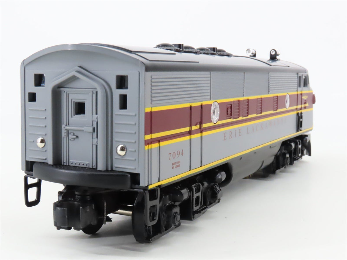 O 3-Rail Lionel 6-14563 EL Erie Lackawanna F3A Diesel #7094 - Unpowered w/ TMCC