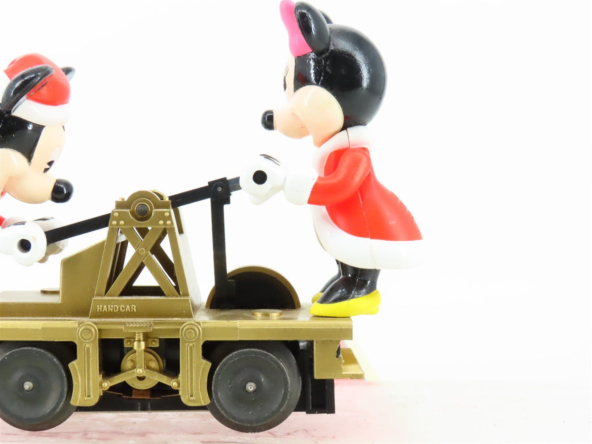 O Gauge 3-Rail Lionel 6-18433 Disney Mickey &amp; Minnie Handcar