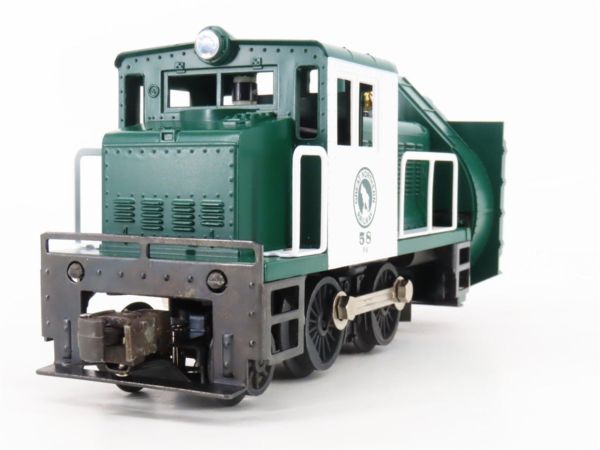 O Gauge 3-Rail Lionel 6-18446 GN Great Northern Diesel Snowplow #58