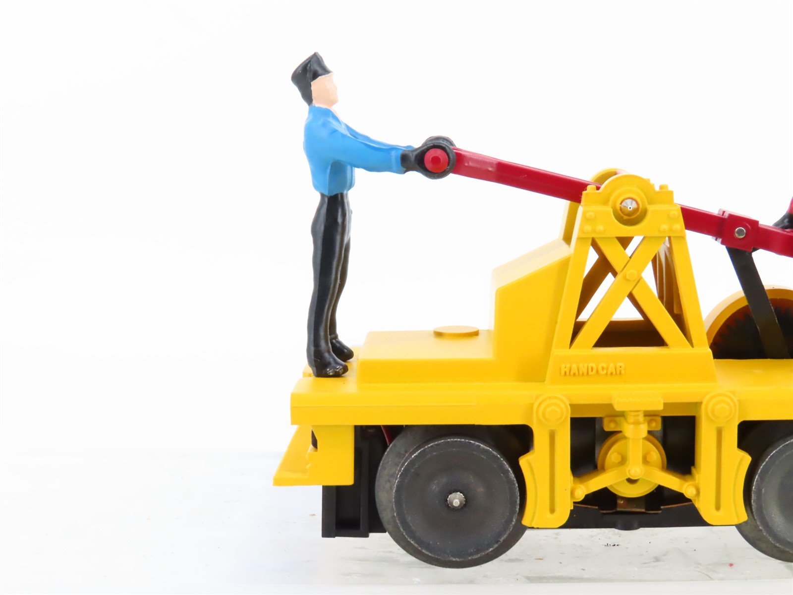 O Gauge 3-Rail Lionel 6-18457 #65 Yellow Handcar