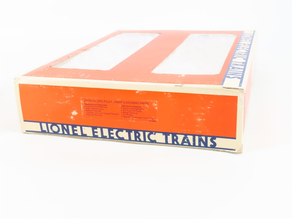 O Gauge 3-Rail Lionel 6-8480 UP Union Pacific F3 A/A Diesel Locomotive Set