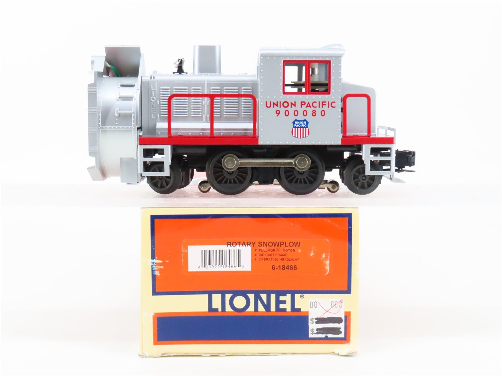 O Gauge 3-Rail Lionel 6-18466 UP Union Pacific Diesel Rotary Snowplow