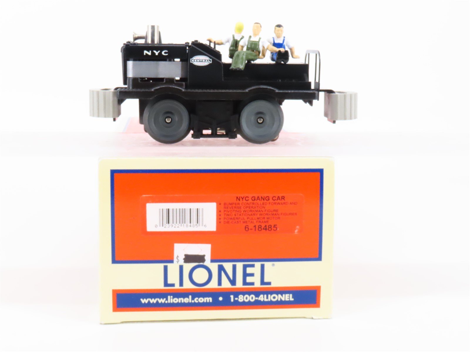 O Gauge 3-Rail Lionel 6-18485 NYC New York Central Gang Powered Car