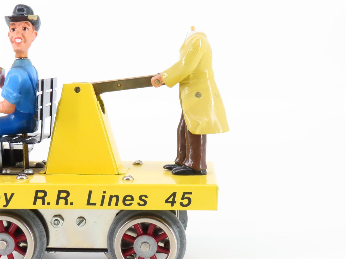 Standard Gauge McCoy Railroad Lines Powered Handcar #45