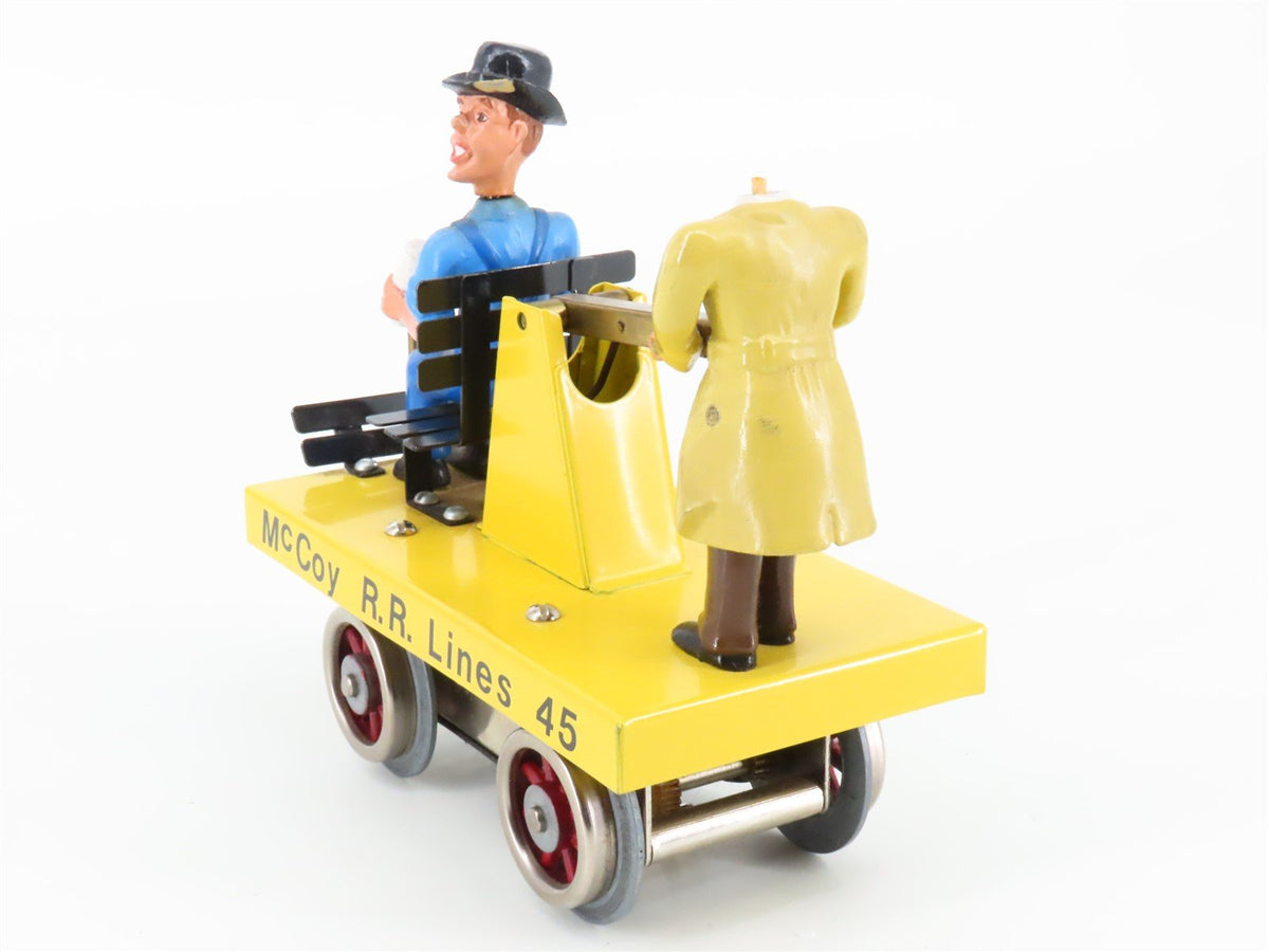 Standard Gauge McCoy Railroad Lines Powered Handcar #45