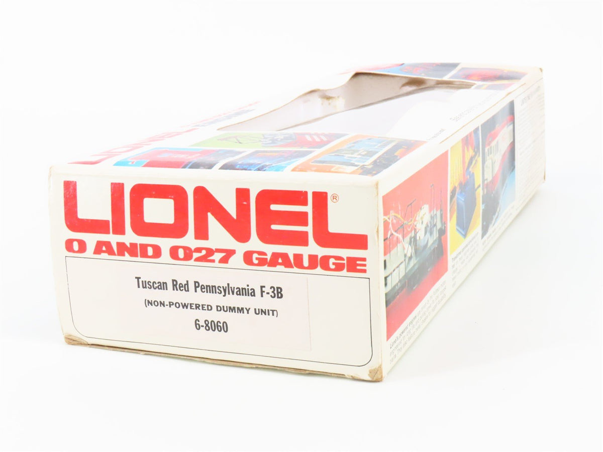 O Gauge 3-Rail Lionel 6-8060 PRR Pennsylvania F3B Diesel Loco #8060 UNPOWERED