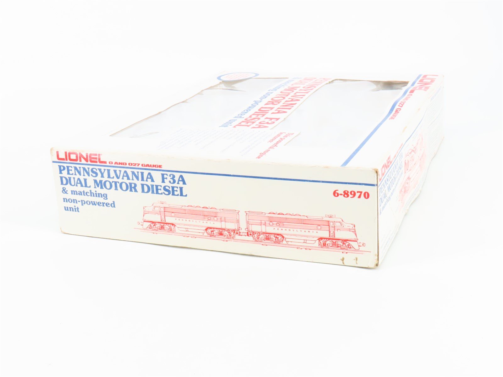 O Gauge 3-Rail Lionel 6-8970 PRR Pennsylvania F3 A/A Diesel Locomotive Set