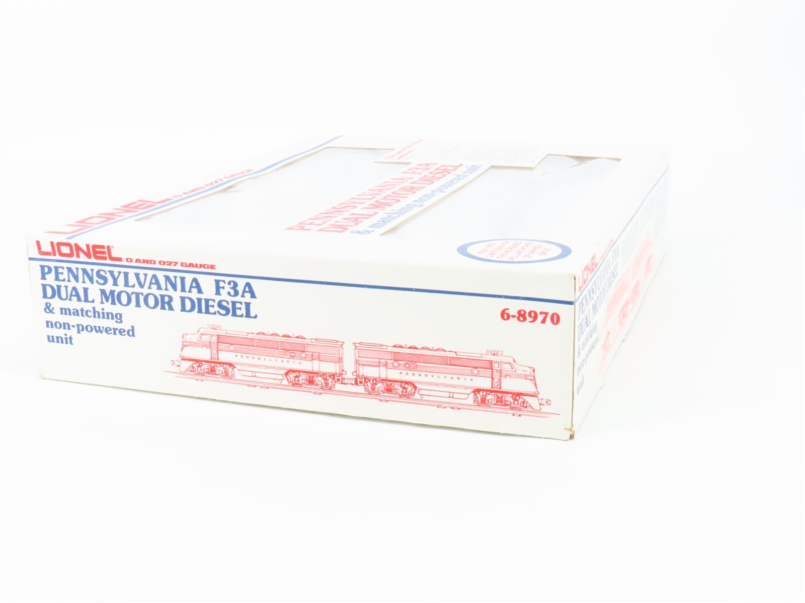 O Gauge 3-Rail Lionel 6-8970 PRR Pennsylvania F3 A/A Diesel Locomotive Set
