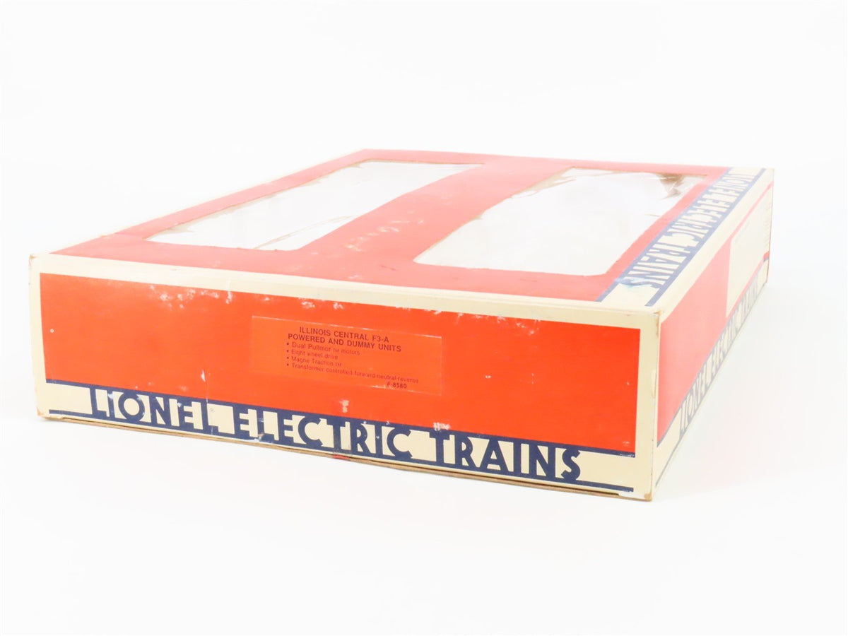 O Gauge 3-Rail Lionel 6-8580 IC Illinois Central EMD F3A/A Diesel Locomotive Set