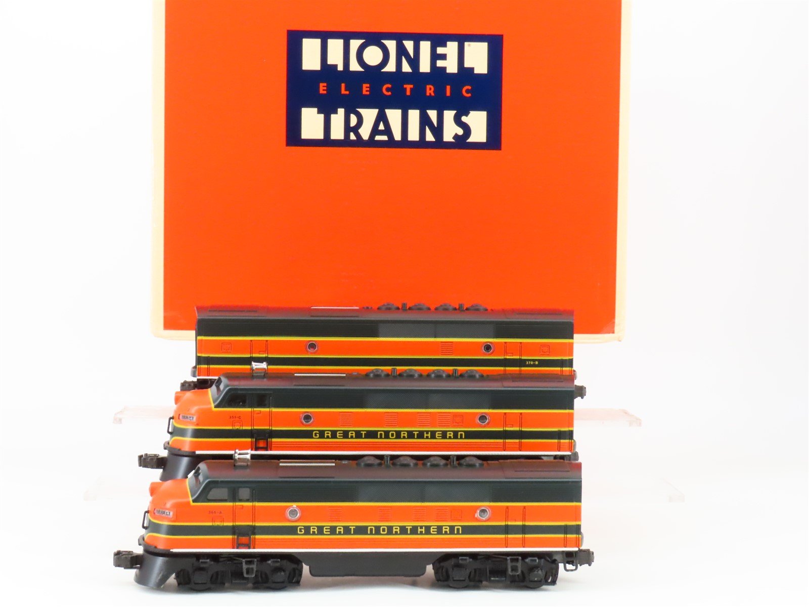 O Gauge 3-Rail Lionel 6-11724 GN Great Northern EMD F3A/B/A Diesel 3-Unit Set