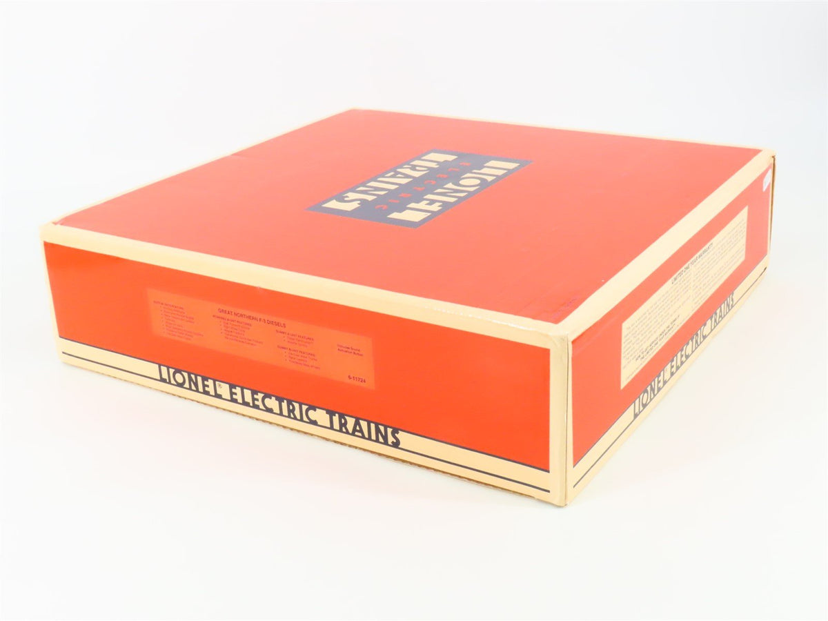 O Gauge 3-Rail Lionel 6-11724 GN Great Northern EMD F3A/B/A Diesel 3-Unit Set