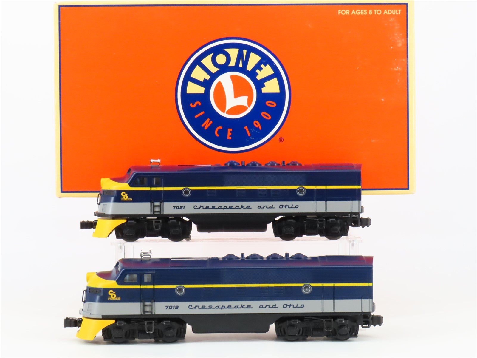 O Gauge 3-Rail Lionel 6-38144 C&O EMD F3A/A Diesel Set w/ TMCC & Sound