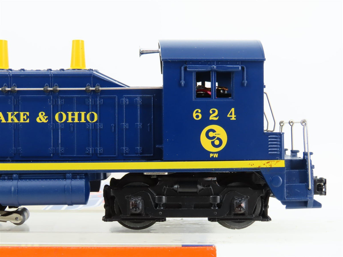 O Gauge 3-Rail Lionel 6-18978 C&amp;O Chesapeake &amp; Ohio NW2 Diesel #624 wSound