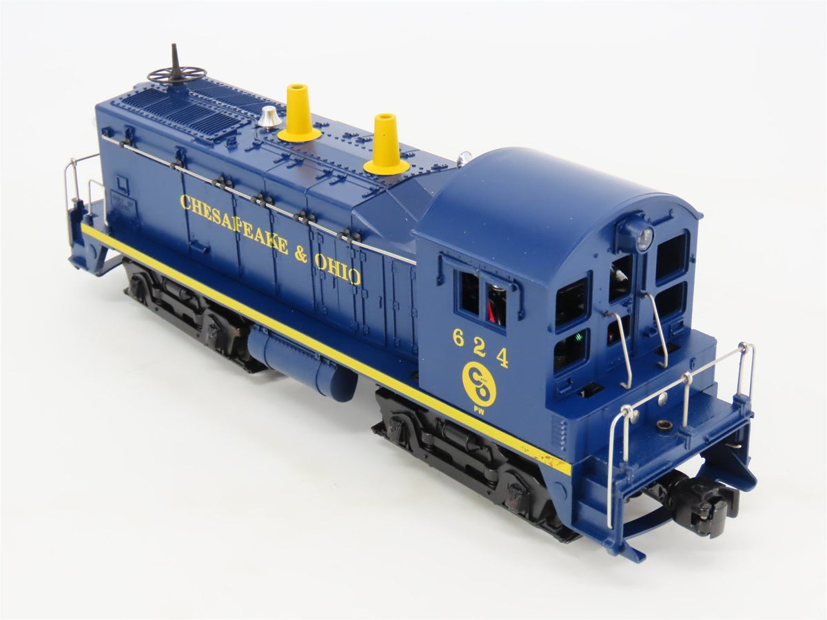 O Gauge 3-Rail Lionel 6-18978 C&amp;O Chesapeake &amp; Ohio NW2 Diesel #624 wSound