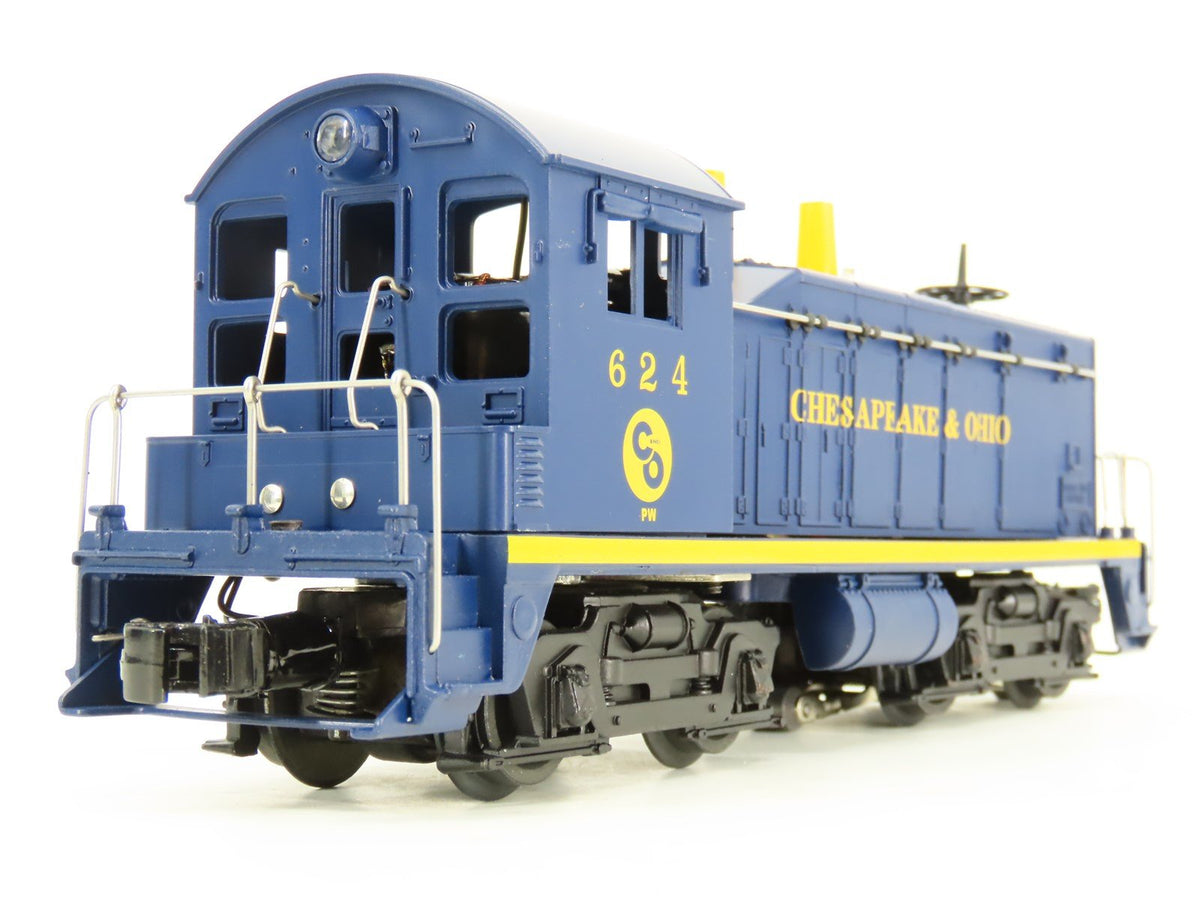 O Gauge 3-Rail Lionel 6-18978 C&amp;O Chesapeake &amp; Ohio NW2 Diesel #624 wSound