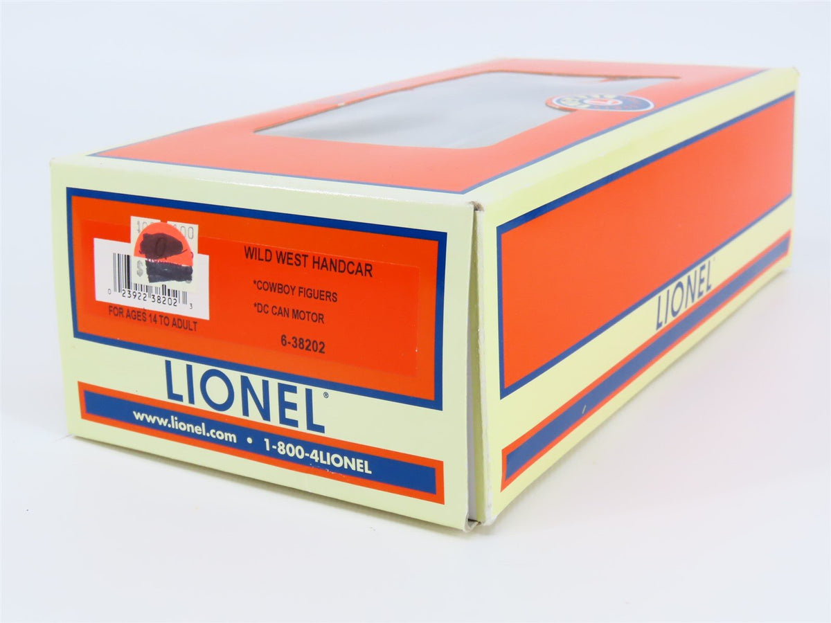 O Gauge 3-Rail Lionel 6-38202 Wild West Handcar
