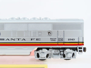 O Gauge 3-Rail Lionel 6-18134 ATSF Santa Fe F3A Diesel Loco #2343 UNPOWERED