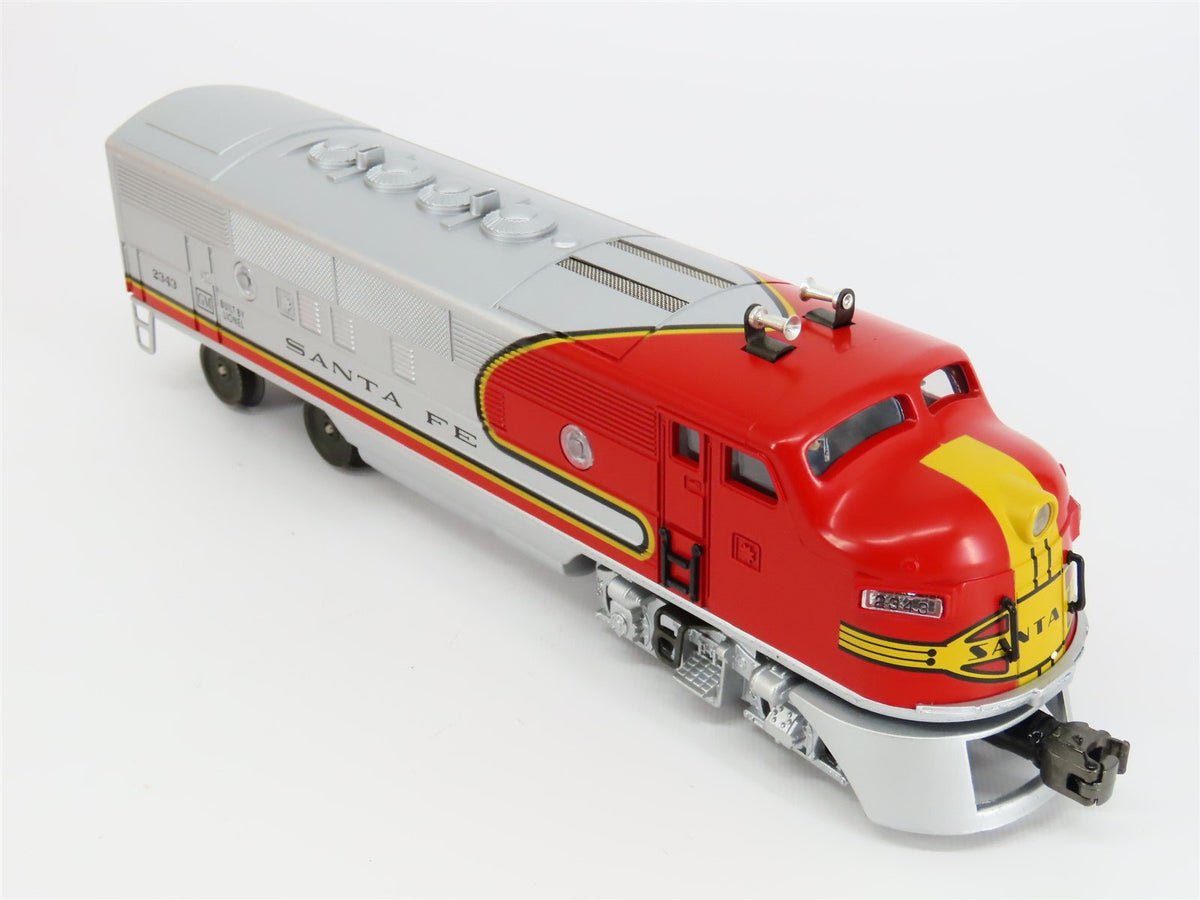 O Gauge 3-Rail Lionel 6-18134 ATSF Santa Fe F3A Diesel Loco #2343 UNPOWERED