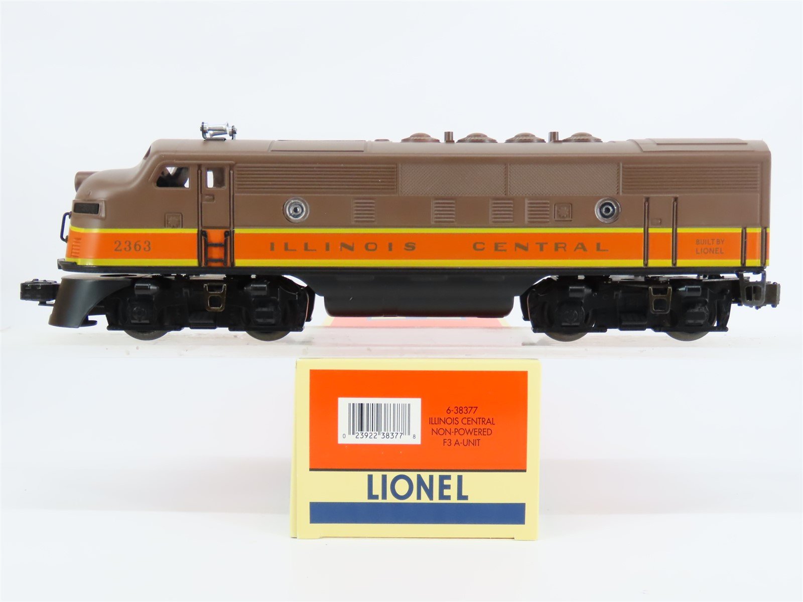 O Gauge 3-Rail Lionel 2363T IC Illinois Central F3A Diesel Loco #2363 UNPOWERED