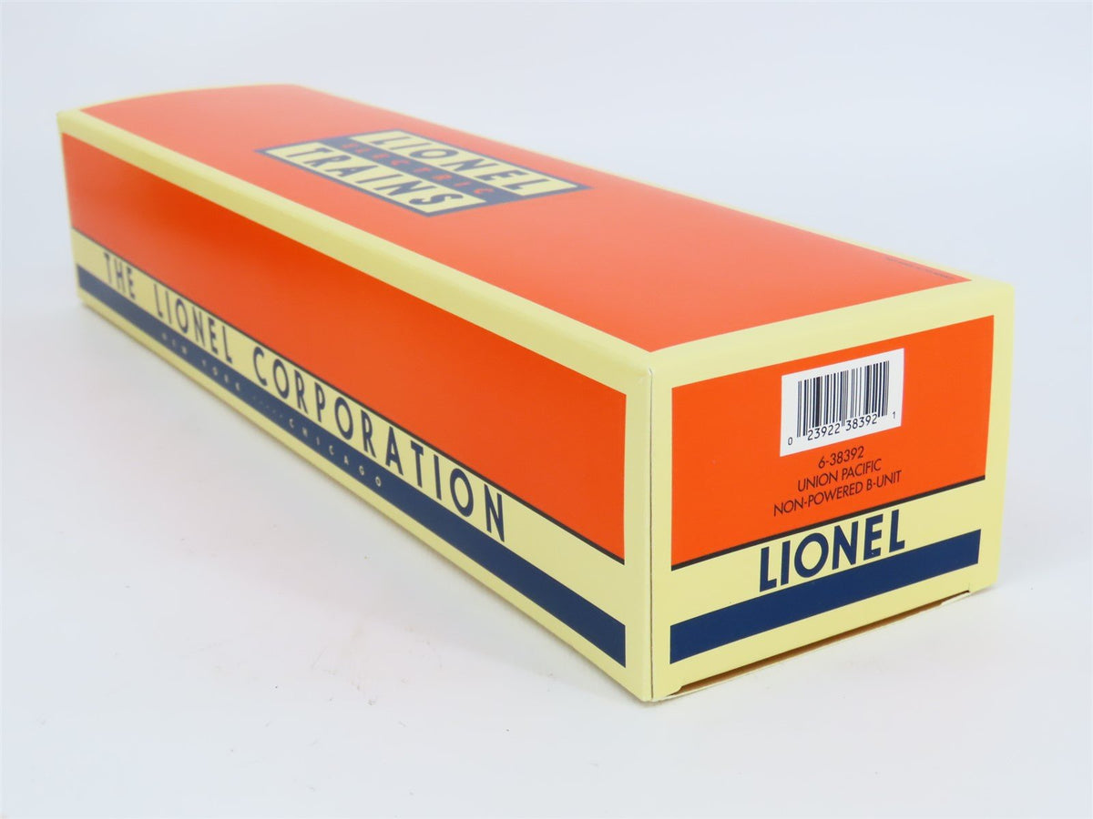 O Gauge 3-Rail Lionel 6-38392 UP Union Pacific F3B Diesel Loco UNPOWERED