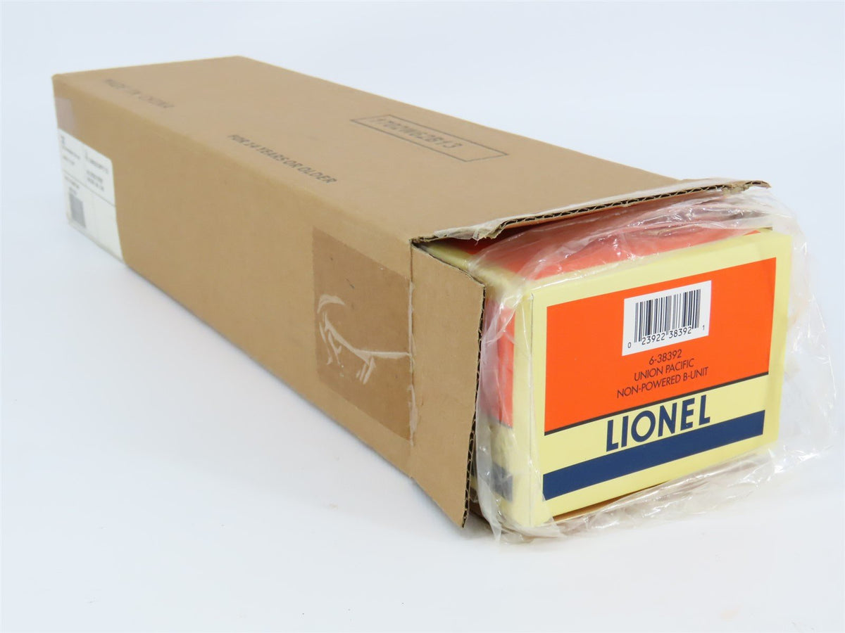 O Gauge 3-Rail Lionel 6-38392 UP Union Pacific F3B Diesel Loco UNPOWERED