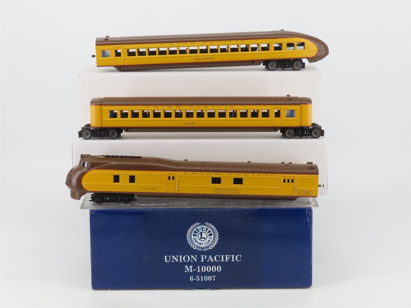O Gauge 3-Rail Lionel 6-51007 UP Union Pacific M-10000 Diesel Streamliner