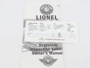 O Gauge 3-Rail Lionel 6-18447 Executive Inspection Car