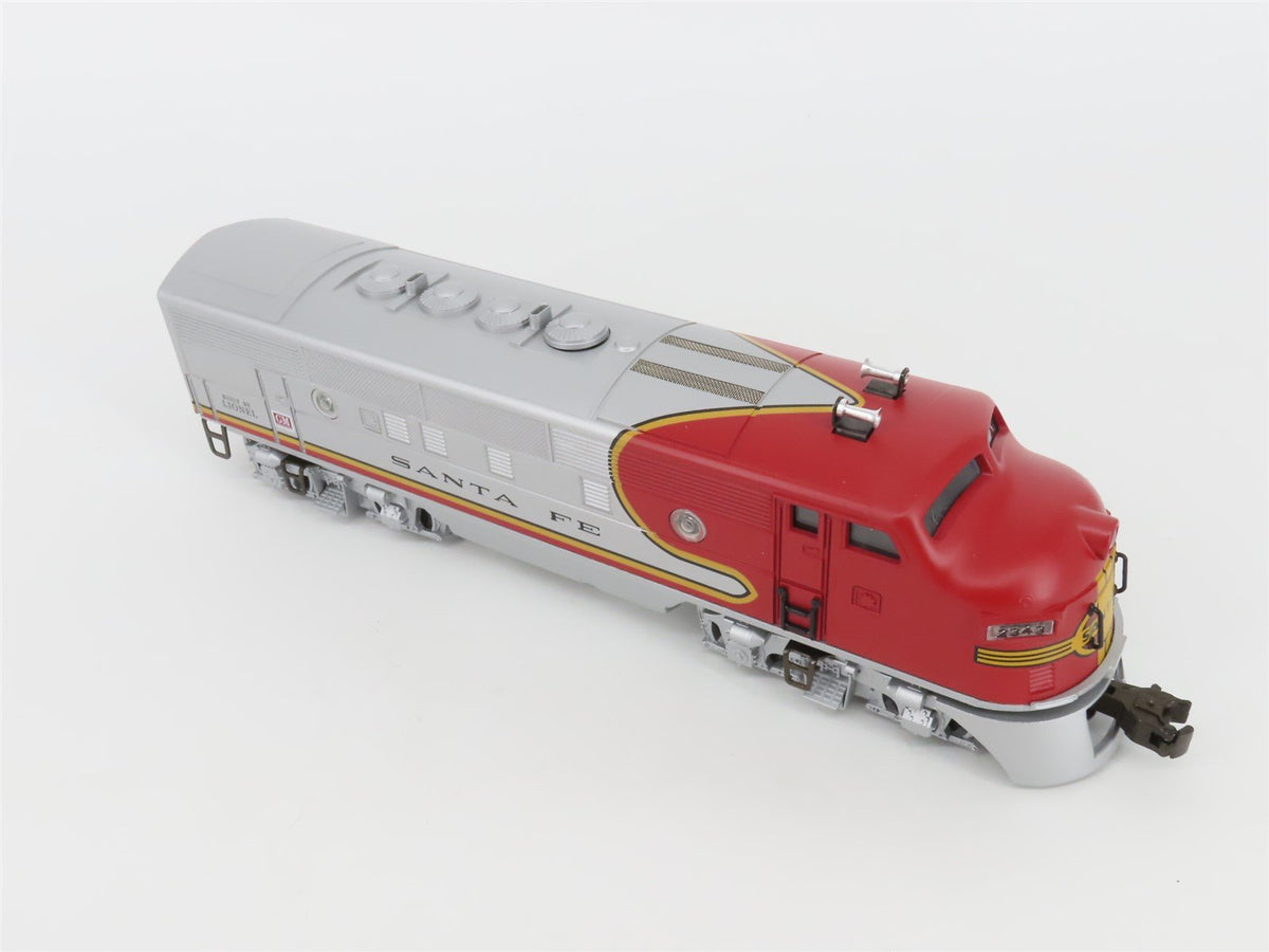 O Gauge 3-Rail Lionel 2343 ATSF Santa Fe Warbonnet F3 A/A Diesel Locomotive Set