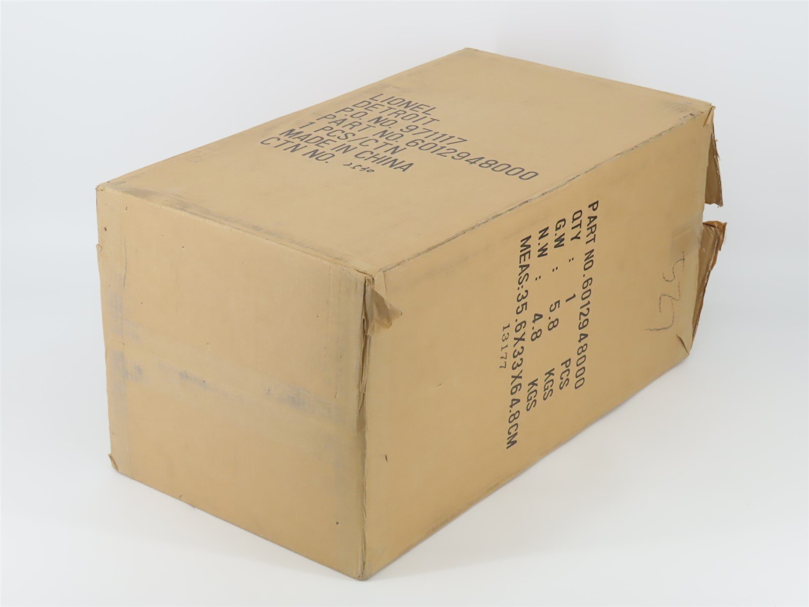 O Gauge 3-Rail Lionel 6-12948 #313 Bascule Bridge