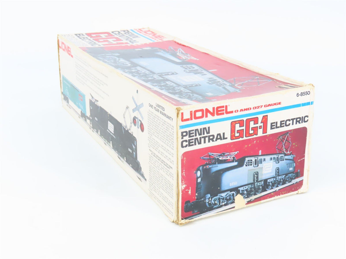 O Gauge 3-Rail Lionel 6-8550 PC Penn Central GG1 Electric Locomotive #8850