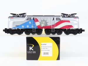 O Gauge 3-Rail K-Line 6-21701 Star Spangled GG1 Electric Locomotive #4837
