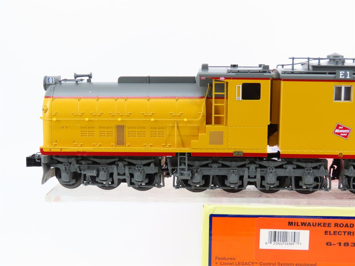 O Gauge 3-Rail Lionel 6-18389 MILW Milwaukee Road Bi-Polar Electric #E1 w/Legacy
