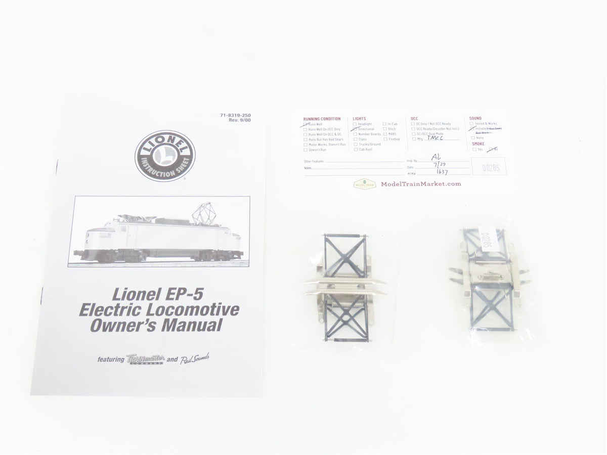 O Gauge 3-Rail Lionel 6-28518 PRR Pennsylvania EP-5 Electric Locomotive #2352
