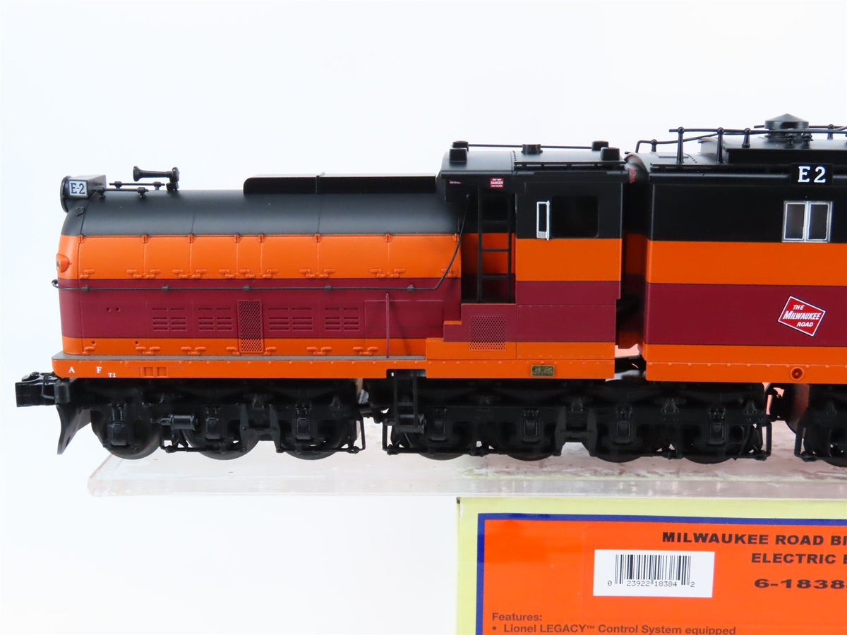 O Gauge 3-Rail Lionel 6-18384 MILW Milwaukee Road Bi-Polar Electric #2 w/Legacy