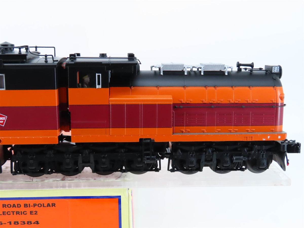 O Gauge 3-Rail Lionel 6-18384 MILW Milwaukee Road Bi-Polar Electric #2 w/Legacy