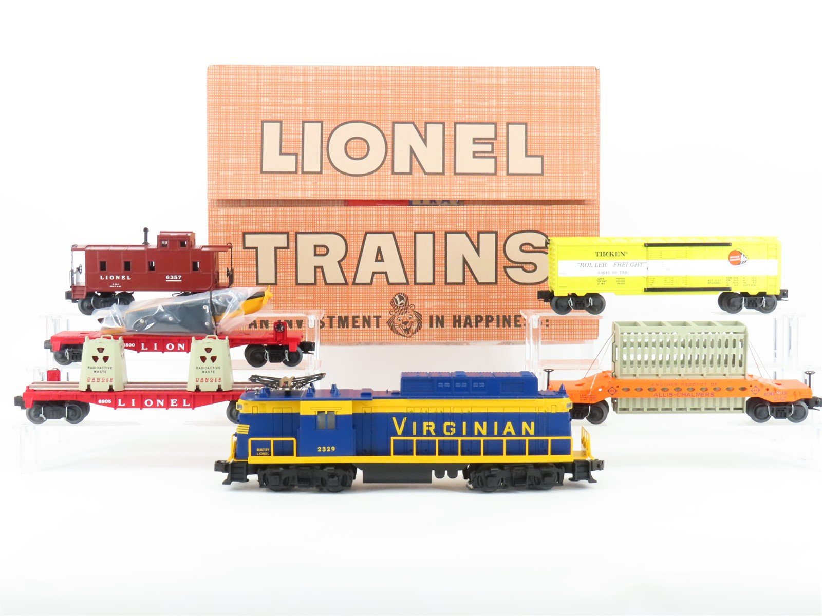 O Gauge 3-Rail Lionel 6-38339 VGN Virginian Rectifier Electric Freight Set