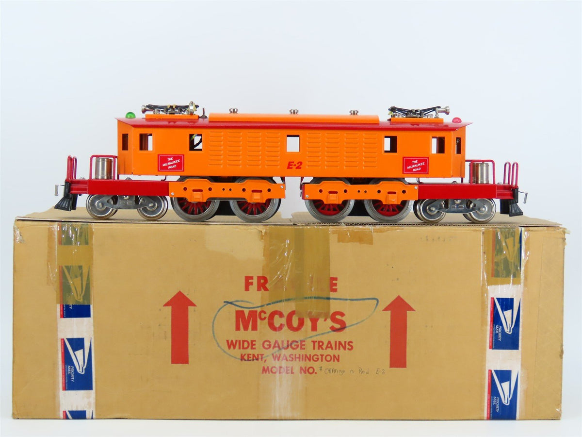 Standard Gauge McCoy Tinplate MILW Milwaukee Road E-2 Electric Locomotive