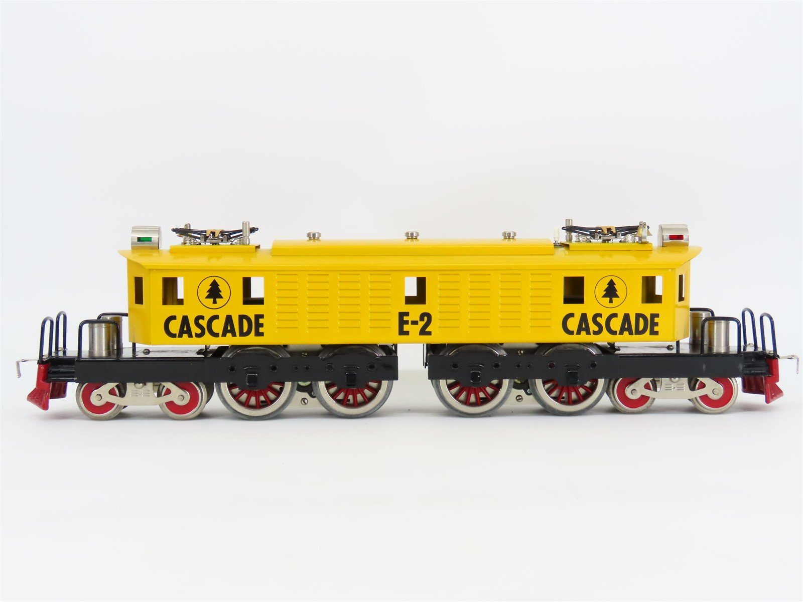 Standard Gauge McCoy Tinplate Cascade Yellow E-2 Electric Locomotive