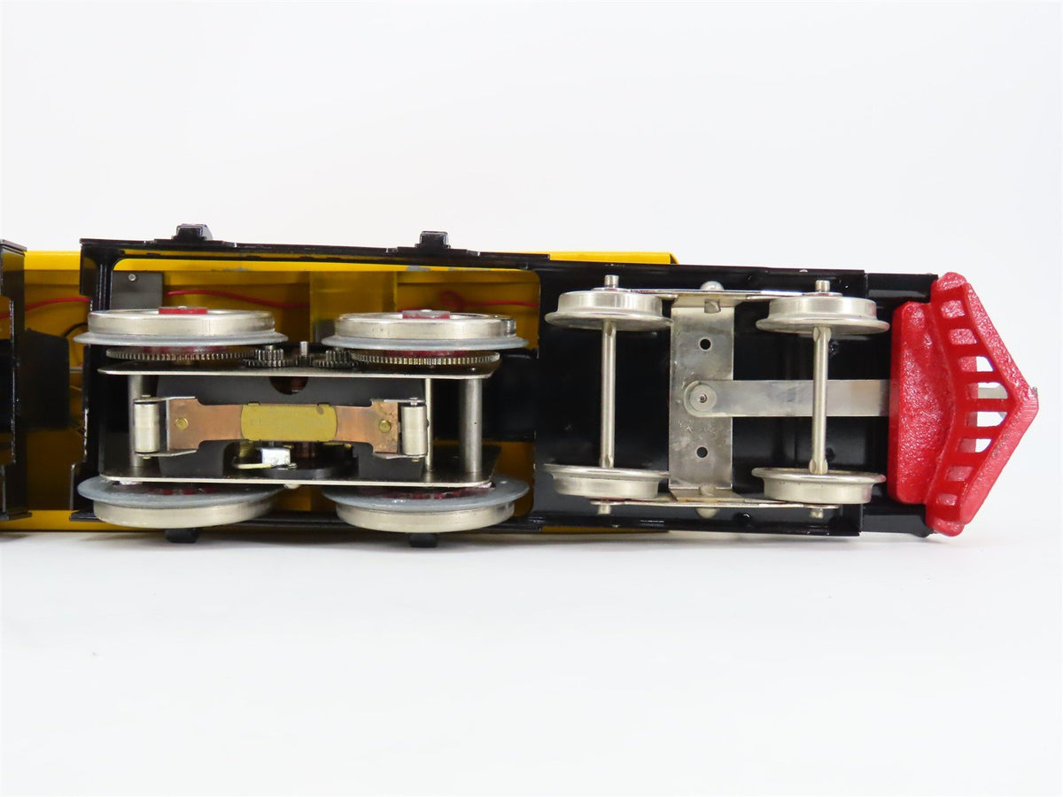 Standard Gauge McCoy Tinplate Cascade Yellow E-2 Electric Locomotive