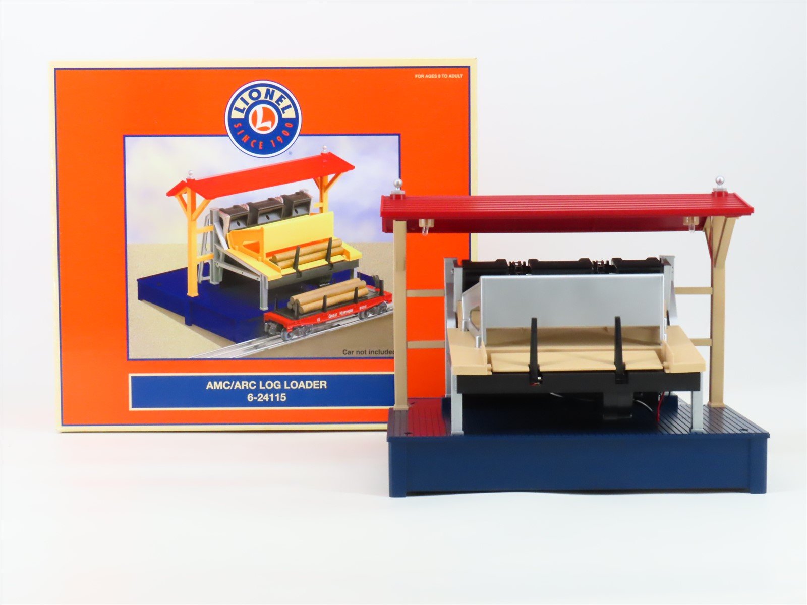 O 1/48 Scale Lionel 6-24115 AMC/ARC Log Loader w/ TMCC